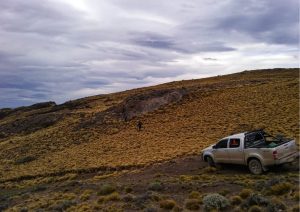 Concretaron acciones para sofocar el incendio en Estancia El Salitral