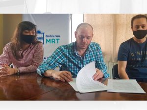 Comenzó la obra de extensión de red de gas en el Barrio Julia Dufour de Río Turbio