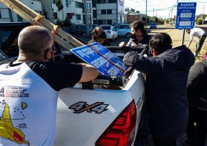 Realizaron un recorrido por barrios y obras de Río Gallegos