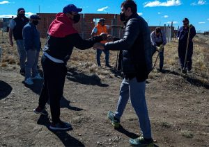 Realizaron un recorrido por barrios y obras de Río Gallegos