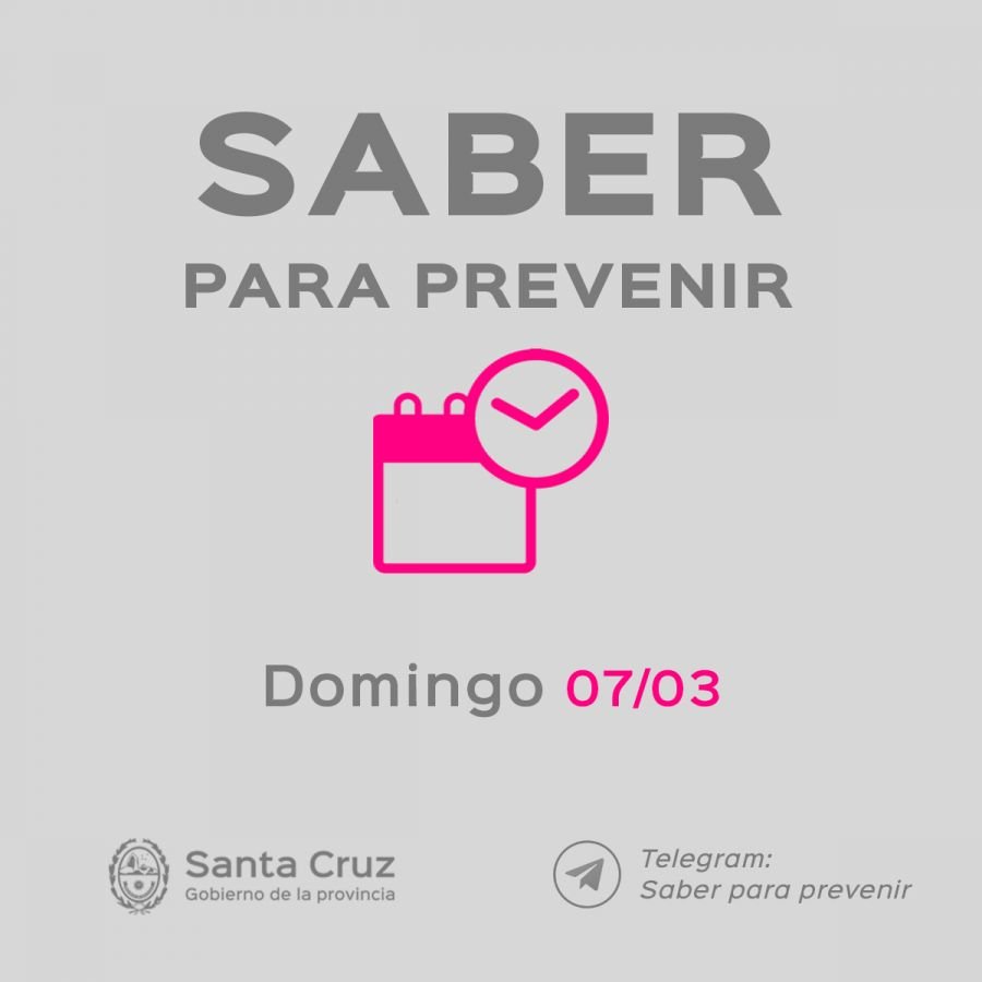 Saber Para Prevenir | Informe Epidemiológico | domingo 7 de marzo