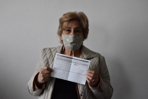 Comenzó la vacunación a personas mayores de 75 años en Santa Cruz