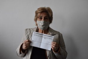Se desarrolla la primera jornada de vacunación para mayores de 75 años en el Complejo Cultural de Rio Gallegos