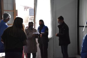 Se desarrolla la primera jornada de vacunación para mayores de 75 años en el Complejo Cultural de Rio Gallegos