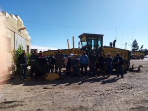 Realizan prácticas profesionalizantes en los Distritos Viales de las Heras y Puerto Deseado