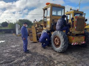 Realizan prácticas profesionalizantes en los Distritos Viales de las Heras y Puerto Deseado