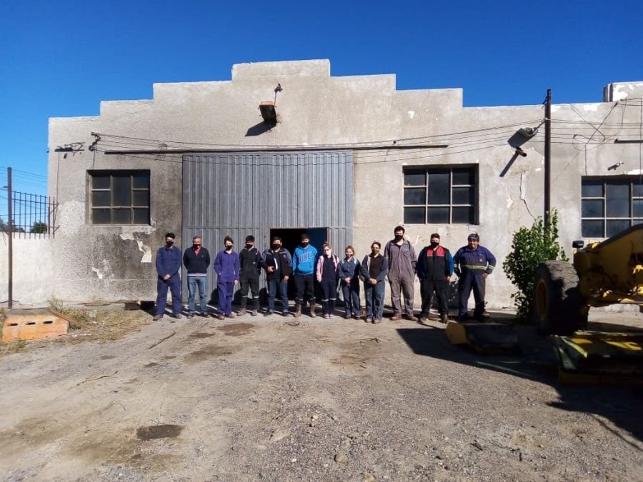 Realizan prácticas profesionalizantes en los Distritos Viales de las Heras y Puerto Deseado