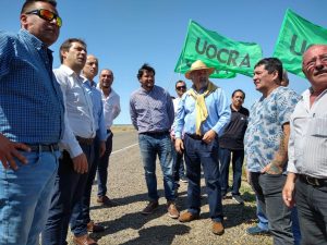 Santa Cruz manifestó su compromiso para reactivar la obra de la doble trocha