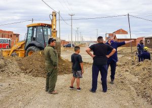 Continúan los trabajos en el Barrio 22 de Septiembre de Río Gallegos