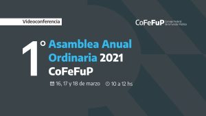 Santa Cruz participa  de la 1ª Asamblea del CoFeFuP del 2021