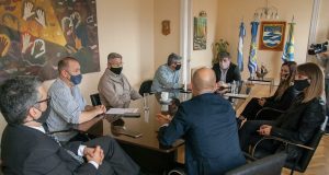 Autoridades provinciales mantuvieron una reunión de trabajo en Puerto San Julián