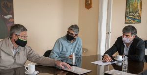 Autoridades provinciales mantuvieron una reunión de trabajo en Puerto San Julián