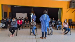 Intenso operativo de testeos para la detección comunitaria en Los Antiguos