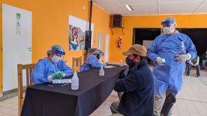 Intenso operativo de testeos para la detección comunitaria en Los Antiguos