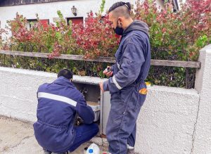 Se realizó la reconexión de usuarios a la nueva red PEAD en Jaramillo