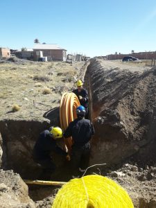 Comenzó la segunda etapa de obras de extensión en redes de gas en Barrio Calafate Norte de Las Heras