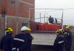 Avanzan las acciones en el Barrio 22 Septiembre de Río Gallegos