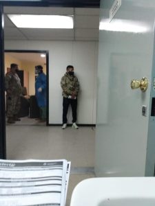 Concretaron operativo COVID – 19 en la Guarnición del Ejército en Piedra Buena
