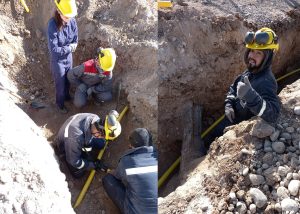 El Barrio Parque Industrial de Pico Truncado cada vez más cerca de contar con el servicio de gas