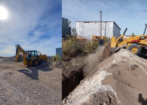 El Barrio Parque Industrial de Pico Truncado cada vez más cerca de contar con el servicio de gas