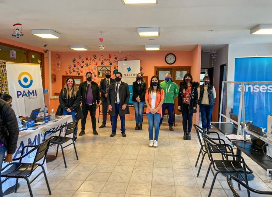 Concluyó con éxito el operativo de atención en el Centro de Apoyo Familiar "Vittorio Gotti" de Río Gallegos