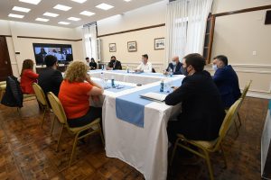 Reunión con intendentes por los operativos de ingreso a la Provincia