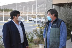 Garcia recorrió el Hospital Samic y la Unidad Comunitaria de Salud Familiar Formenti