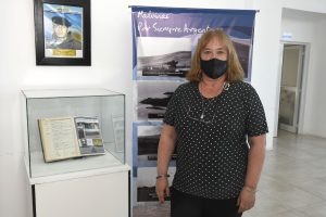 Exponen muestra Homenaje al soldado José Honorio Ortega en el Registro Civil de Río Gallegos