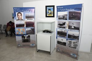 Exponen muestra Homenaje al soldado José Honorio Ortega en el Registro Civil de Río Gallegos
