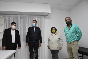 Autoridades de Salud entregaron certificación al Puesto Sanitario de Cañadón Seco