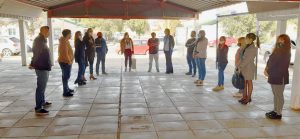 Desarrollo Social visitó el CIC “Las Heras”y participó de encuentro los alcances de la Tarjeta alimentAR