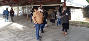 Desarrollo Social visitó el CIC “Las Heras”y participó de encuentro los alcances de la Tarjeta alimentAR