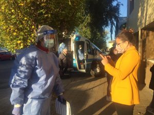 Equipos territoriales realizaron hisopados preventivos a trabajadorxs del Poder Judicial