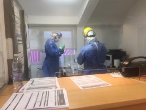 Equipos territoriales realizaron hisopados preventivos a trabajadorxs del Poder Judicial