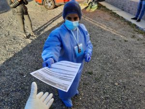 Concretaron una importante jornada de hisopados a trabajadores y trabajadoras del Estado