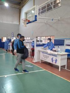 Concretaron una importante jornada de hisopados a trabajadores y trabajadoras del Estado