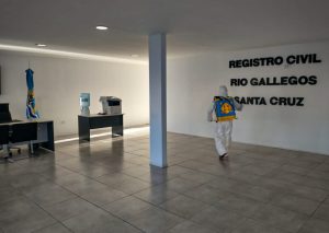 Vialidad Provincial continúa con la desinfección de espacios públicos