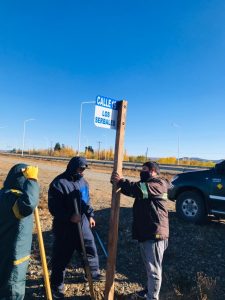Avanzan en tareas de acondicionamiento en barrios de Río Gallegos