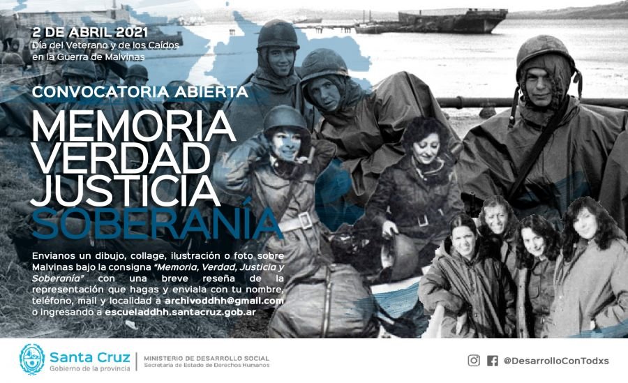 Continúa abierta la convocatoria "Memoria, Verdad, Justicia y Soberanía”