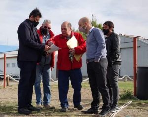 Vialidad Provincial firmó un convenio de cooperación con el municipio de Puerto San Julián