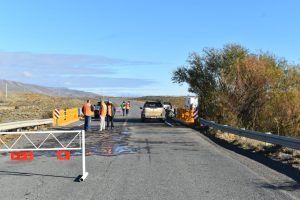 Vialidad Provincial realiza tareas de acondicionamiento en rutas de la provincia