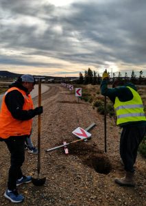 Vialidad Provincial realiza tareas de acondicionamiento en rutas de la provincia