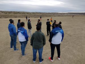 Autoridades provinciales mantienen intensa agenda con clubes de Caleta Olivia