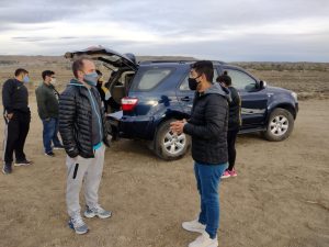 Autoridades provinciales mantienen intensa agenda con clubes de Caleta Olivia