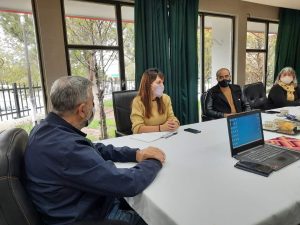 Producción mantiene agenda de trabajo con el municipio de Pico Truncado