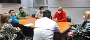 Autoridades provinciales acordaron una agenda de trabajo con Piedra Buena