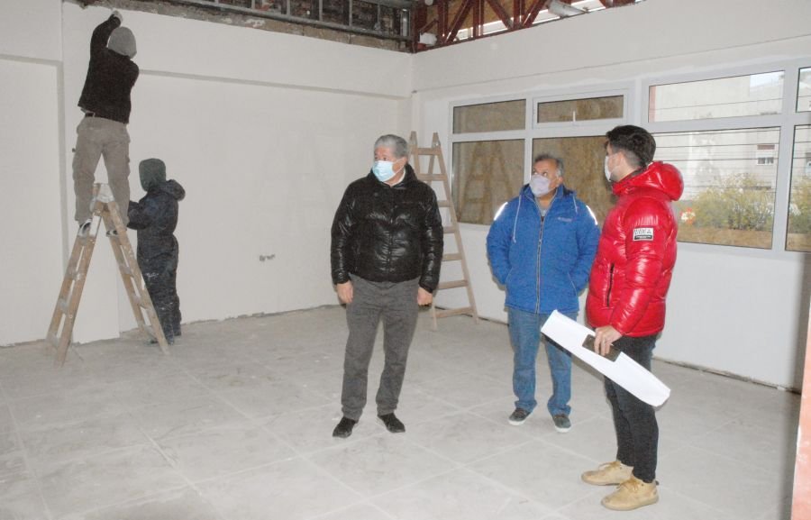 Realizaron un relevamiento en obras edilicias de Río Gallegos