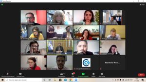 Santa Cruz participó de una reunión con autoridades nacionales de Cultura