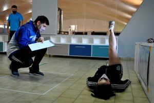 Realizaron evaluaciones físicas al seleccionado de fútbol femenino
