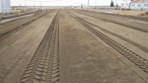 Vialidad Provincial concreta acciones en distintos puntos de Santa Cruz